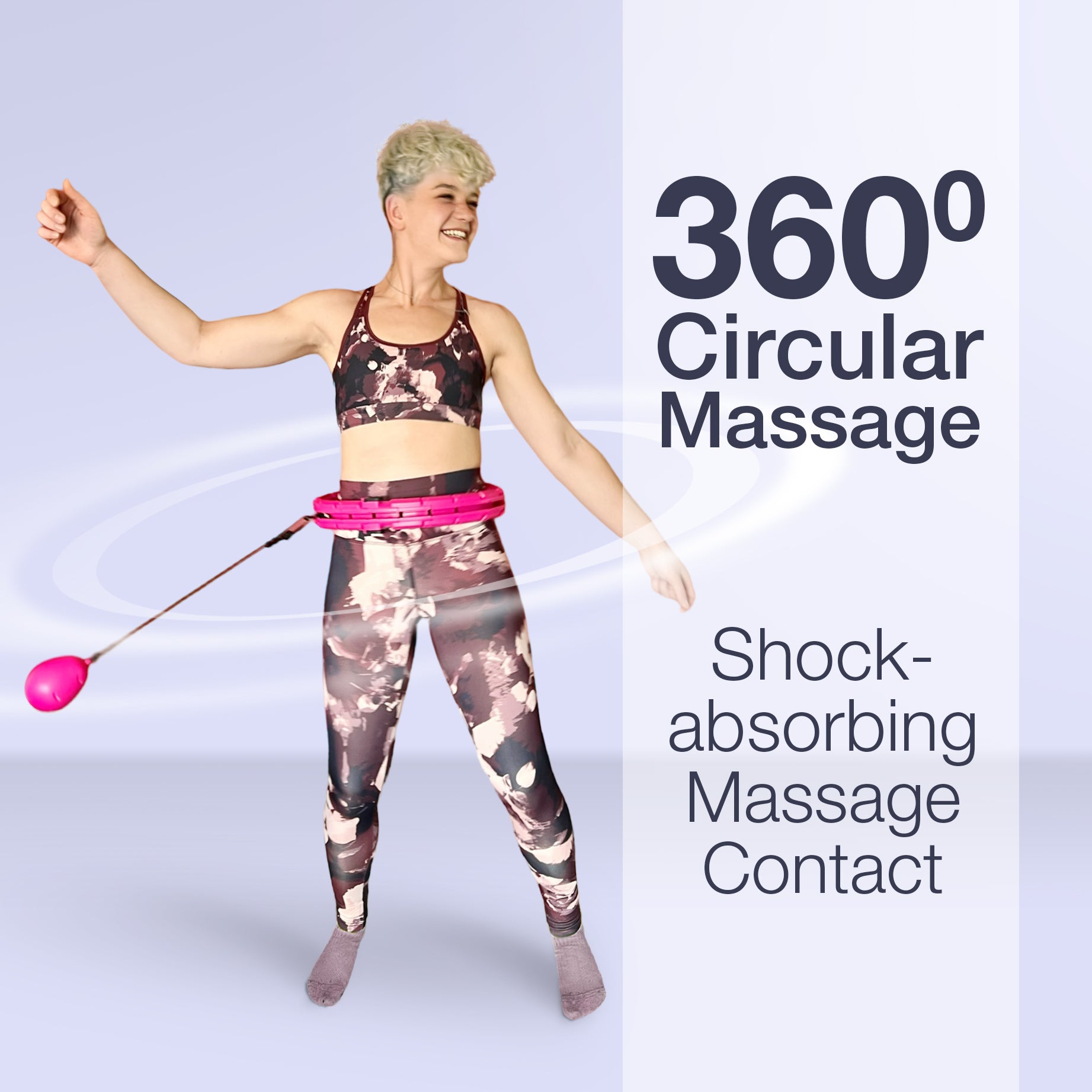 42 inch best sale weighted hula hoop