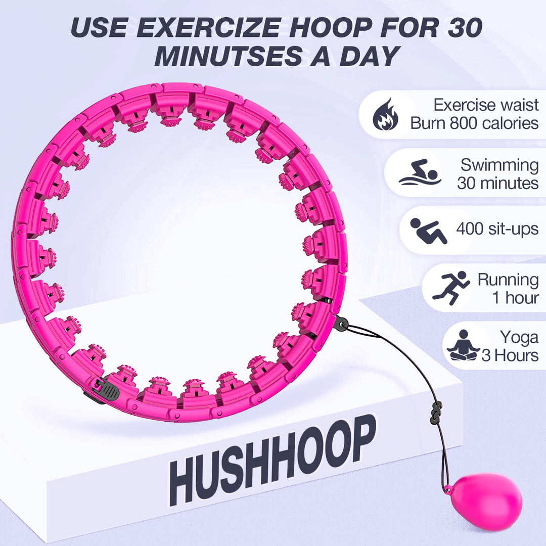 The Smart Hula Hoop Workout – Hush Hoop
